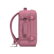 CabinZero classic keskikokoinen cabin reppu vaaleanpunainen 36l pinkki matkareppu rosa