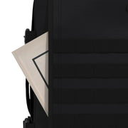 CabinZero military matkustusreppu musta reppu 36l keskikokoinen allblack
