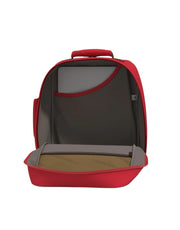 CabinZero punainen Tech pieni matkareppu 28l reppu london red