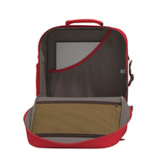 CabinZero punainen classic cabin reppu 44l matkareppu iso London Red
