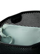 Calvin Klein Mesh Emblem iso olkalaukku verkko musta