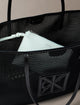 Calvin Klein Mesh Emblem musta iso tote verkko