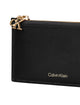 Calvin Klein musta nahka korttikotelo