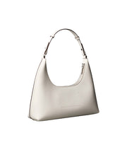 Calvin klein foil logo olkalaukku valkoinen