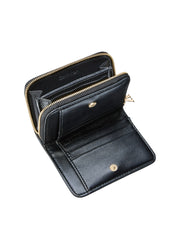 Calvin klein pieni nahka musta lompakko