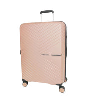 Cavalier iso matkalaukku laajennettava deluxe vaaleanpunainen
