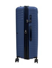 Cavalier iso matkalaukku sininen lomailija laajennettava deluxe tummansininen