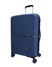 Cavalier pieni matkalaukku lomailijan laajennettava tummansininen deluxe sininen
