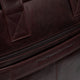 Chesterfield Brand Frazer iso tietokonelaukku nahka tummanruskea ruskea vetoketju