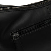 Chesterfield Brand musta Skara nahka olkalaukku