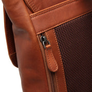 Chesterfield brand Farrow nahka iso ruskea reppu konjakinruskea