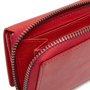 Chesterfield brand Rimili nahka punainen lompakko
