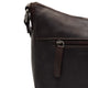 Chesterfield brand ruskea nahka henderson olkalaukku tummanruskea vetoketjutasku