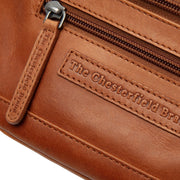 Chesterfield brand ruskea vyölaukku Brana nahka konjakinruskea