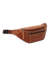 Chesterfield brand vyölaukku Brana nahka konjakinruskea ruskea