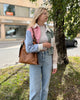 Ted Baker Darcita iso olkalaukku ruskea