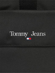 Essential rolltop musta reppu tommy jeans