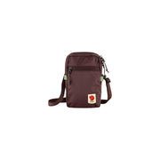 Fjällräven high coast pocket viininpunainen laukku edestä