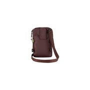 Fjällräven high coast pocket viininpunainen laukku takaa