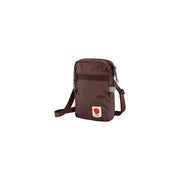 Fjällräven high coast pocket viininpunainen laukku sivusta