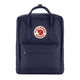 Fjällräven kånken reppu Midnight Purple liila edestä