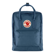 Fjållräven kånken reppu royal blue sininen tummansininen edestä
