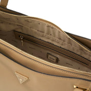 Guess Gilda iso olkalaukku beige sisältä
