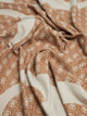Guess Jacquard kaulahuivi logokuvioitu ruskea vaalea