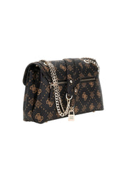 Guess Silia logokuvioitu olkalaukku tummanruskea ruskea