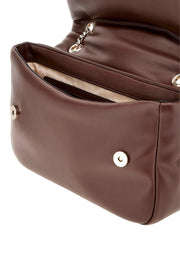 Guess Sunetra ruskea iso olkalaukku pehmeä tummanruskea