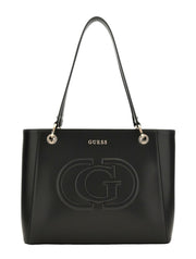 Guess eco mietta noel tote iso olkalaukku musta 2