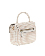 Guess mirema punottu käsilaukku valkoinen beige
