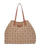 Guess Neda iso logokuvioitu shopper vaaleanruskea