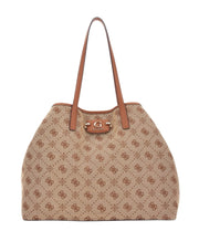 Guess Neda iso logokuvioitu shopper vaaleanruskea