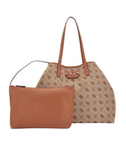 Guess Neda iso logokuvioitu shopper vaaleanruskea
