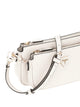 Guess noelle mini vaalea bone olkalaukku