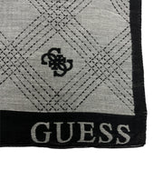 Guess ohut huivi harmaa logokuvioitu