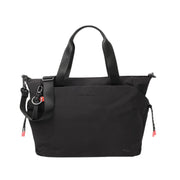 Hedgren Satoshi musta olkalaukku edestä