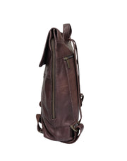 House of sajaco reppu ruskea nahka tummanruskea