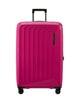 Iso samsonite nuon pinkki spinner matkalaukku ruby
