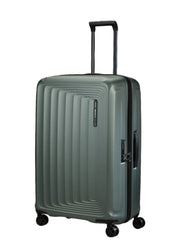 Iso samsonite nuon spinner matkalaukku vihreä khaki