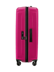 Iso samsonite nuon spinner pinkki matkalaukku ruby