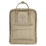 Fjällräven Kånken No. 2 Beige reppu edestä