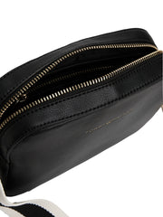 Tommy Hilfiger Logotape musta pieni kameralaukku