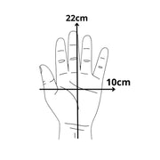 Migant naisten ruskeat pehmeät kintaat