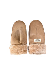 Migant naisten ruskeat pehmeät kintaat