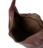 Montana ruskea Hays iso olkalaukku tummanruskea