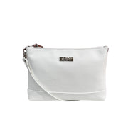 Nabo olkalaukku juhlalaukku valkoinen