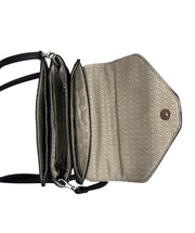 Pigeon Heli musta juhlalaukku tikkikuvioitu olkalaukku