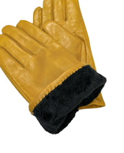 ReDesigned nahka hanskat käsineet keltaiset